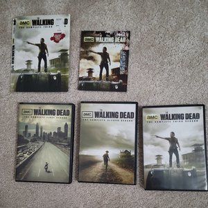 The Walking Dead DVD's Complete 1st, 2nd and 3rd Seasons Excellent